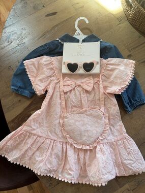 4 PC 18M Girls Dress Set